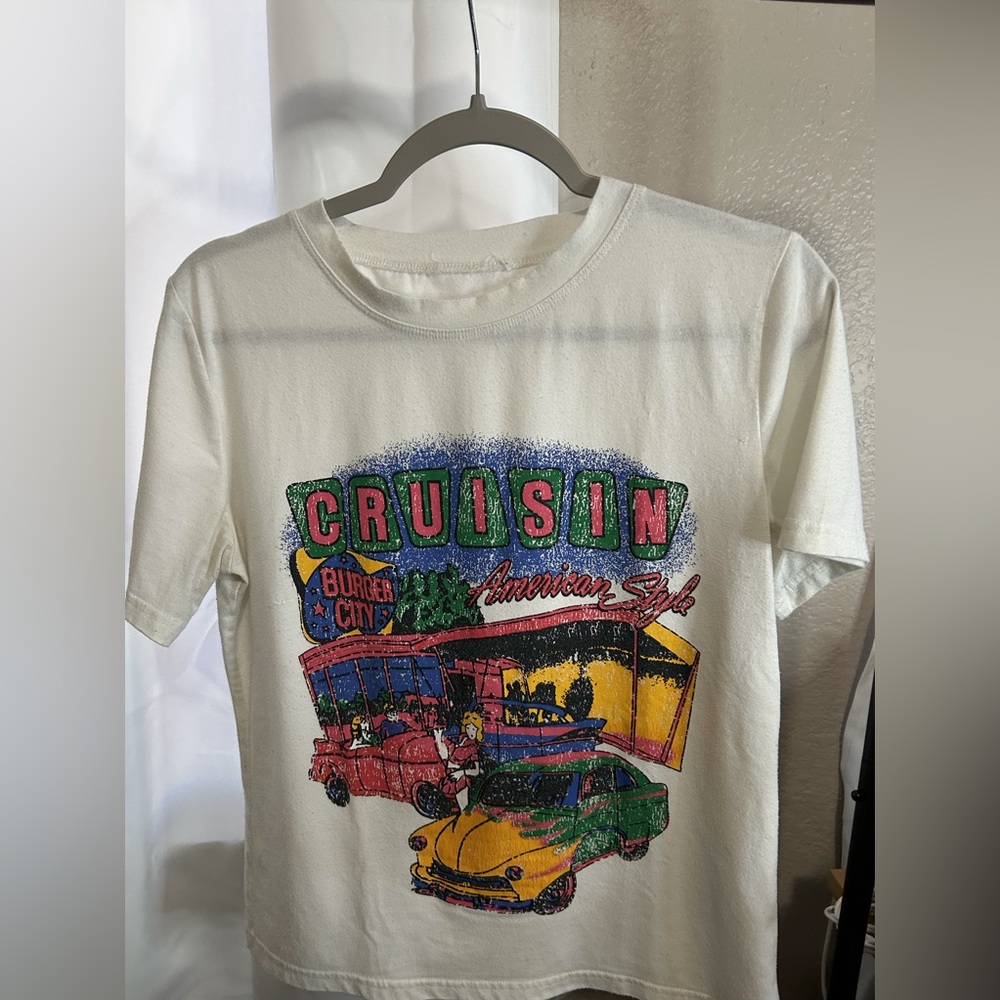 Cruising american style burger city vintage shirt